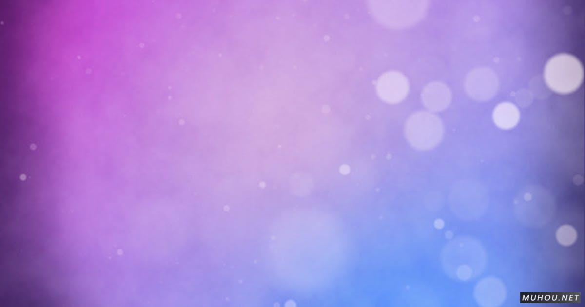紫色梦幻模糊光斑背景视频素材下载 Sweet Bokeh Background