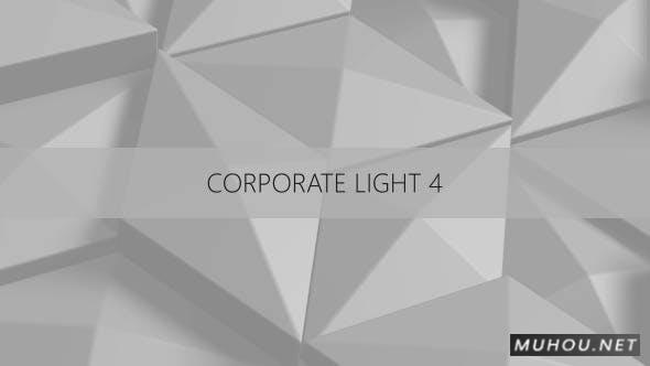 3D不规则表面简介动态背景视频素材Corporate Light 4插图