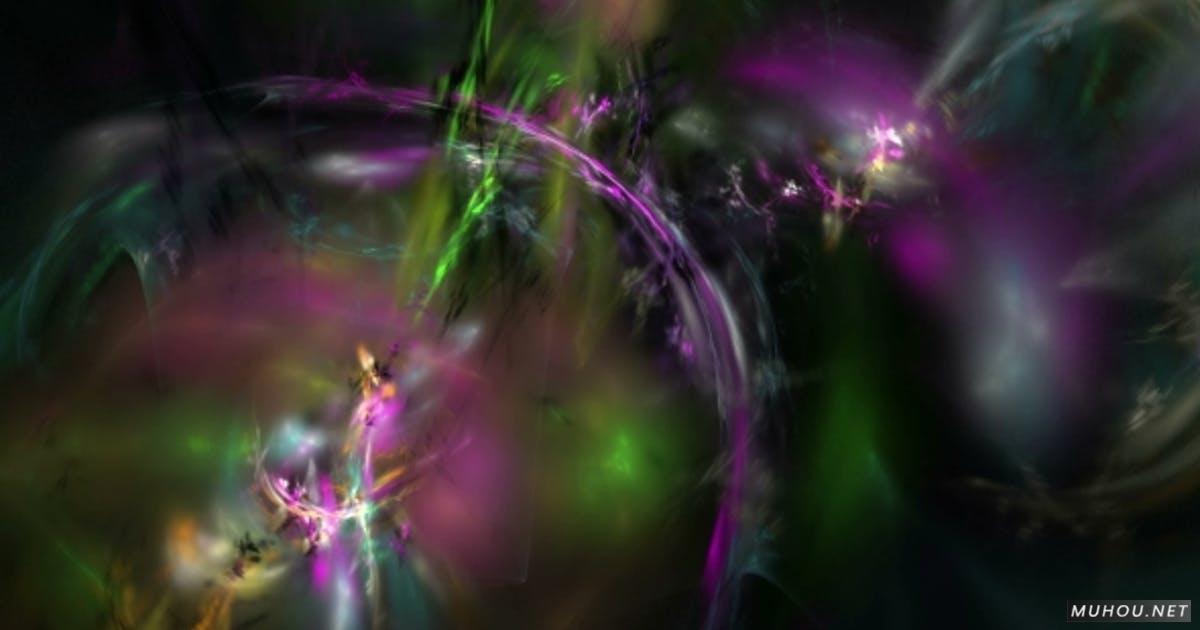 多彩馄饨艺术抽象背景4K循环视频素材Colorful Abstract Background Loop