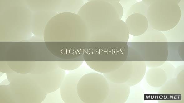发光的球体抽象细胞高清视频素材Glowing Spheres插图