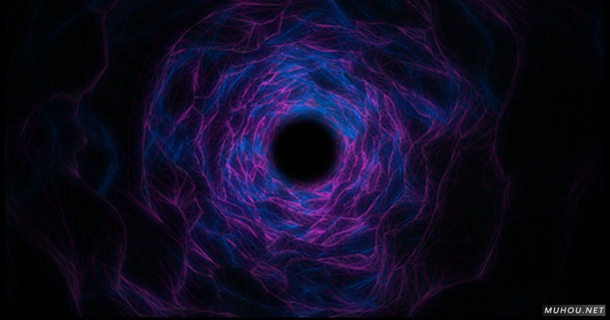 神秘的漩涡能量隧道科幻空间视频素材Energy Tunnel