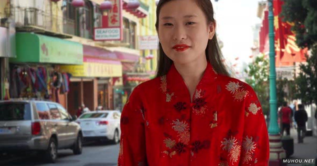 穿着旗袍的中国女人亚洲人4K视频素材
