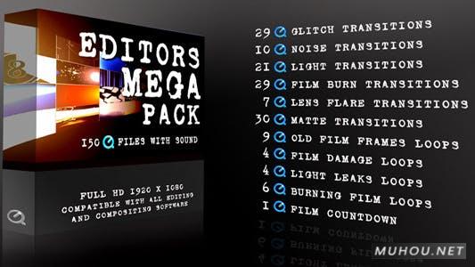 故障转场合集工具包130组视频素材下载Mega Pack插图