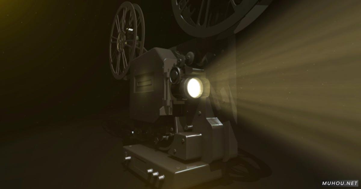 8毫米复古电影放映机包 (6 件装)转场视频素材