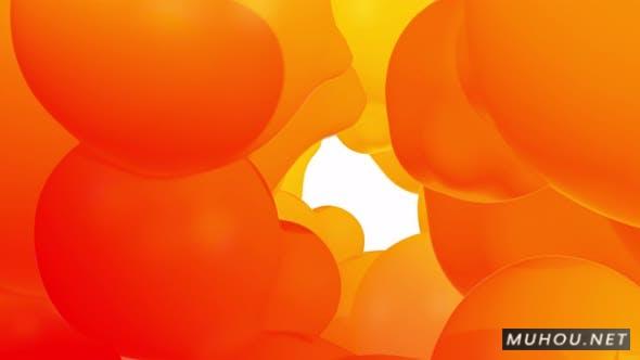 抽象流体气泡特效4K视频素材下载插图