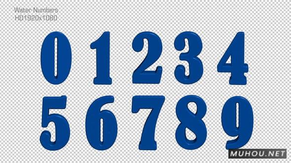 液体数字流体效果视频素材下载插图