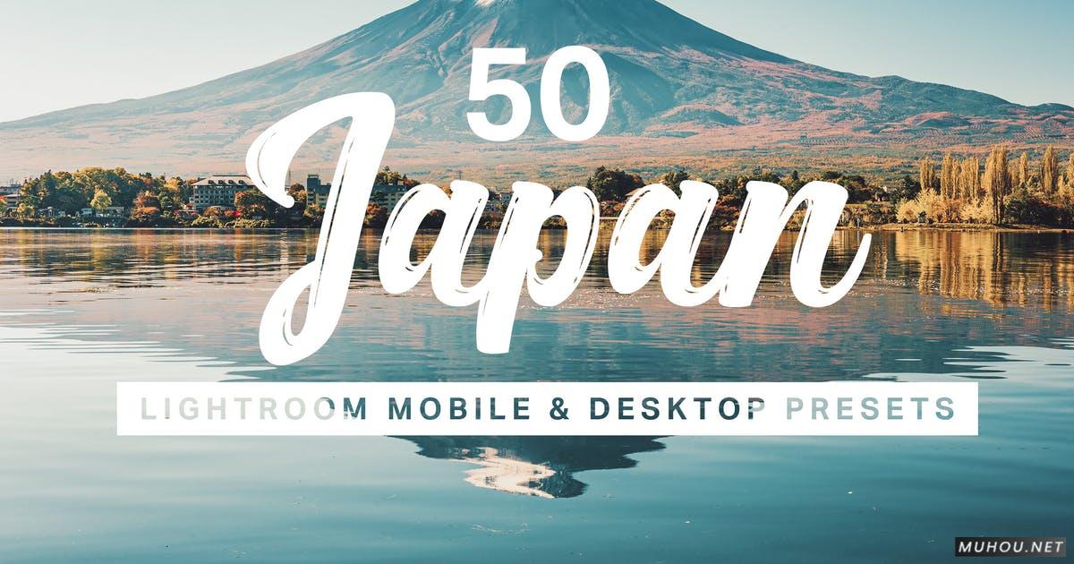 Luts调色预设-50套日本旅行赛博朋克+夜景调色滤镜50 Japan Lightroom Presets and LUTs
