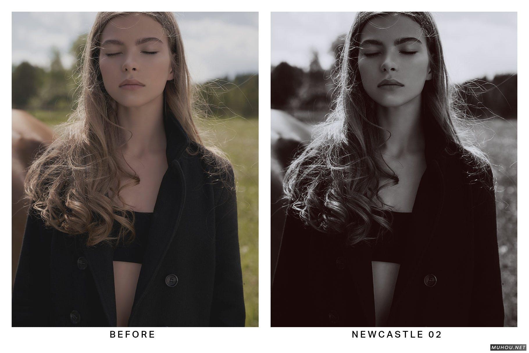 Luts调色预设-20组褪色风格木炭色调调色滤镜 20 Charcoal Lightroom Presets & LUTs插图12