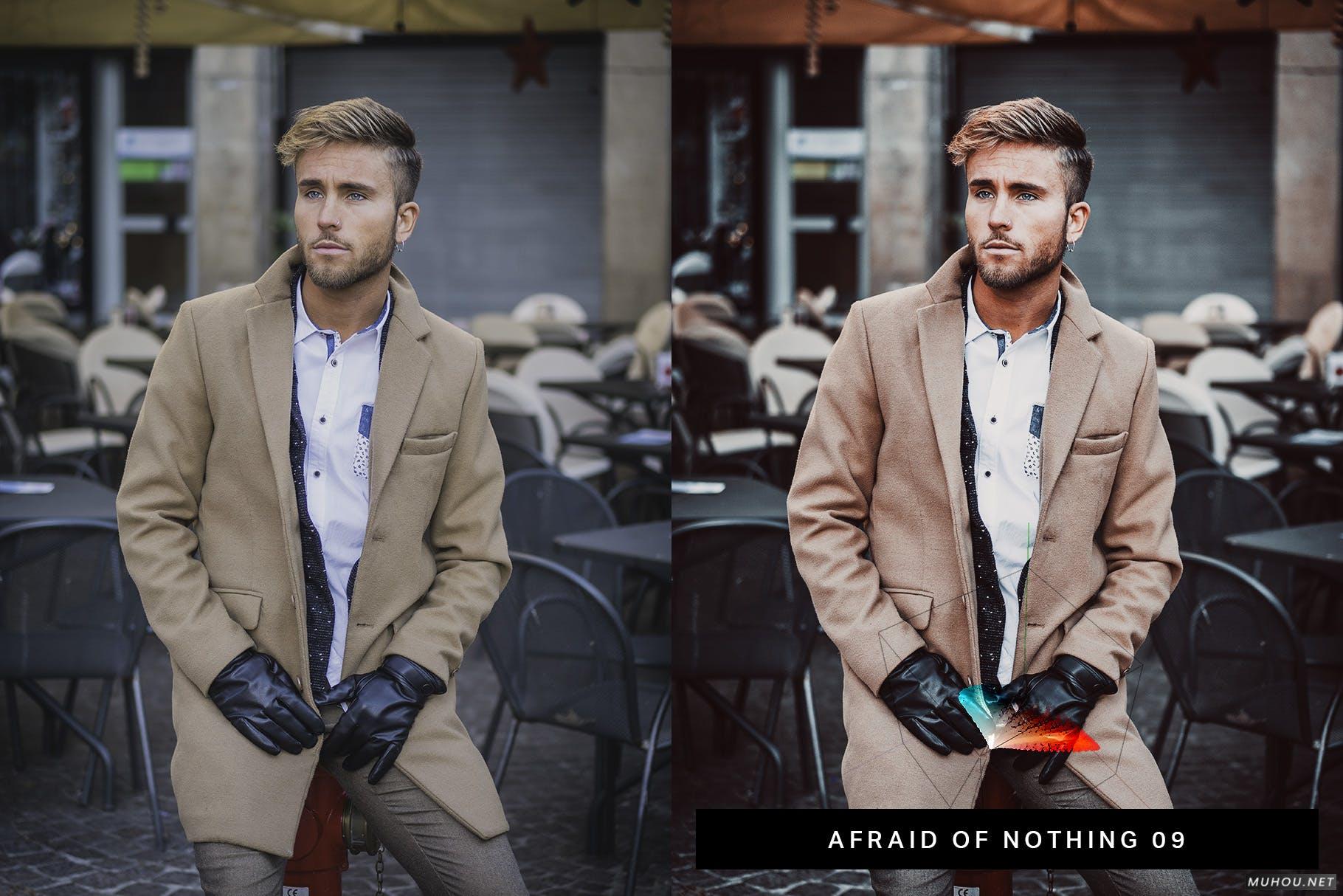 Luts调色预设-50套帅气时尚男性照片视频调色滤镜 50 Hustle Lightroom Presets and LUTs插图9