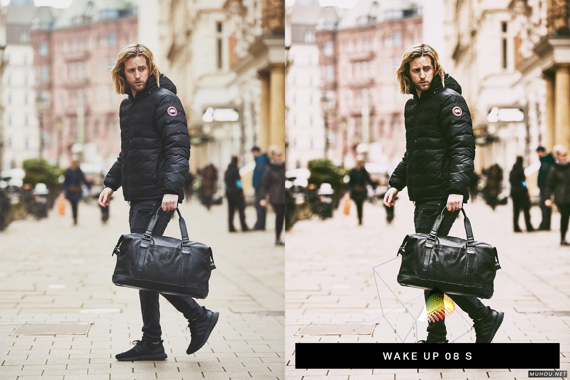 Luts调色预设-50套帅气时尚男性照片视频调色滤镜 50 Hustle Lightroom Presets and LUTs插图12