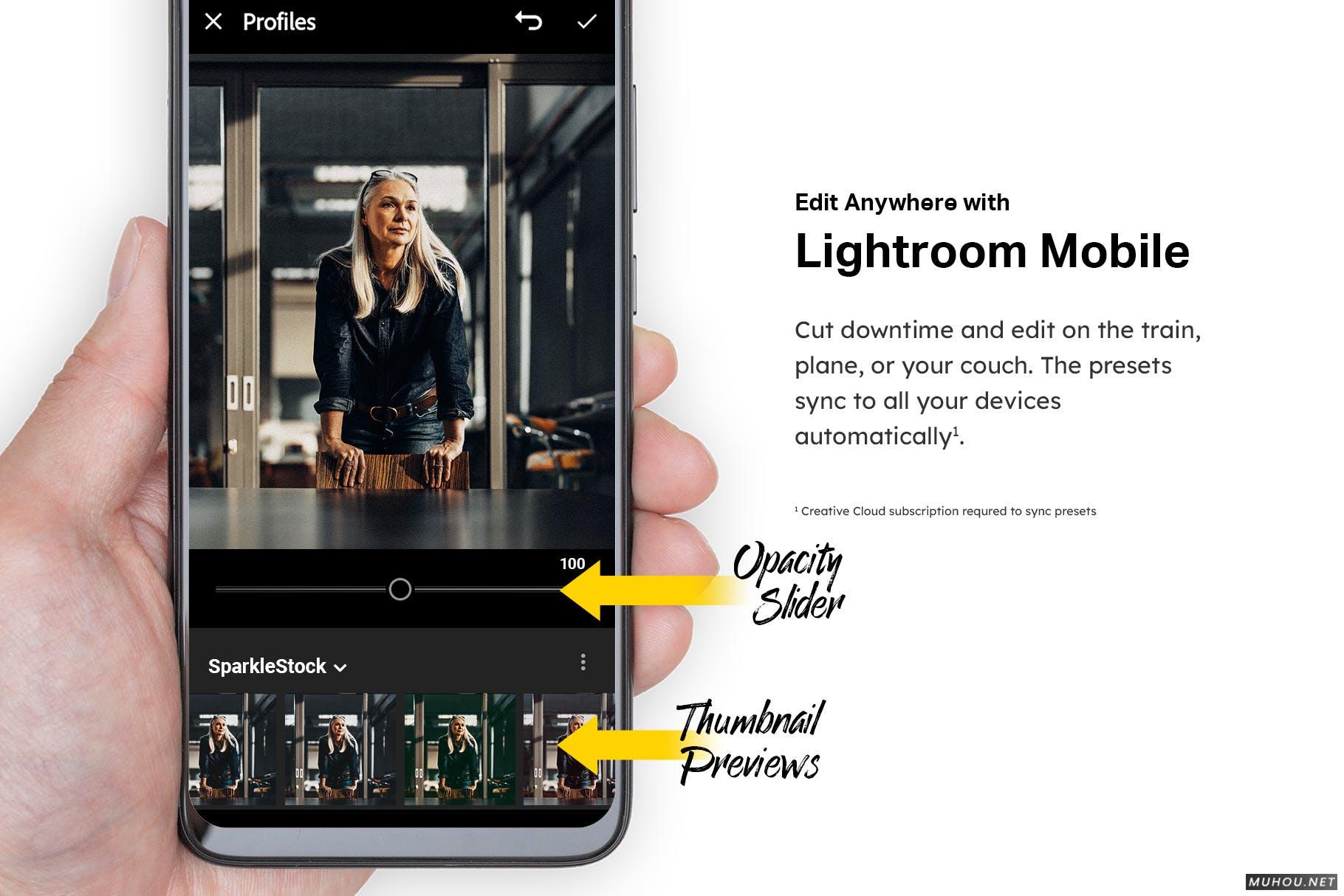Luts调色预设-50套帅气时尚男性照片视频调色滤镜 50 Hustle Lightroom Presets and LUTs插图13
