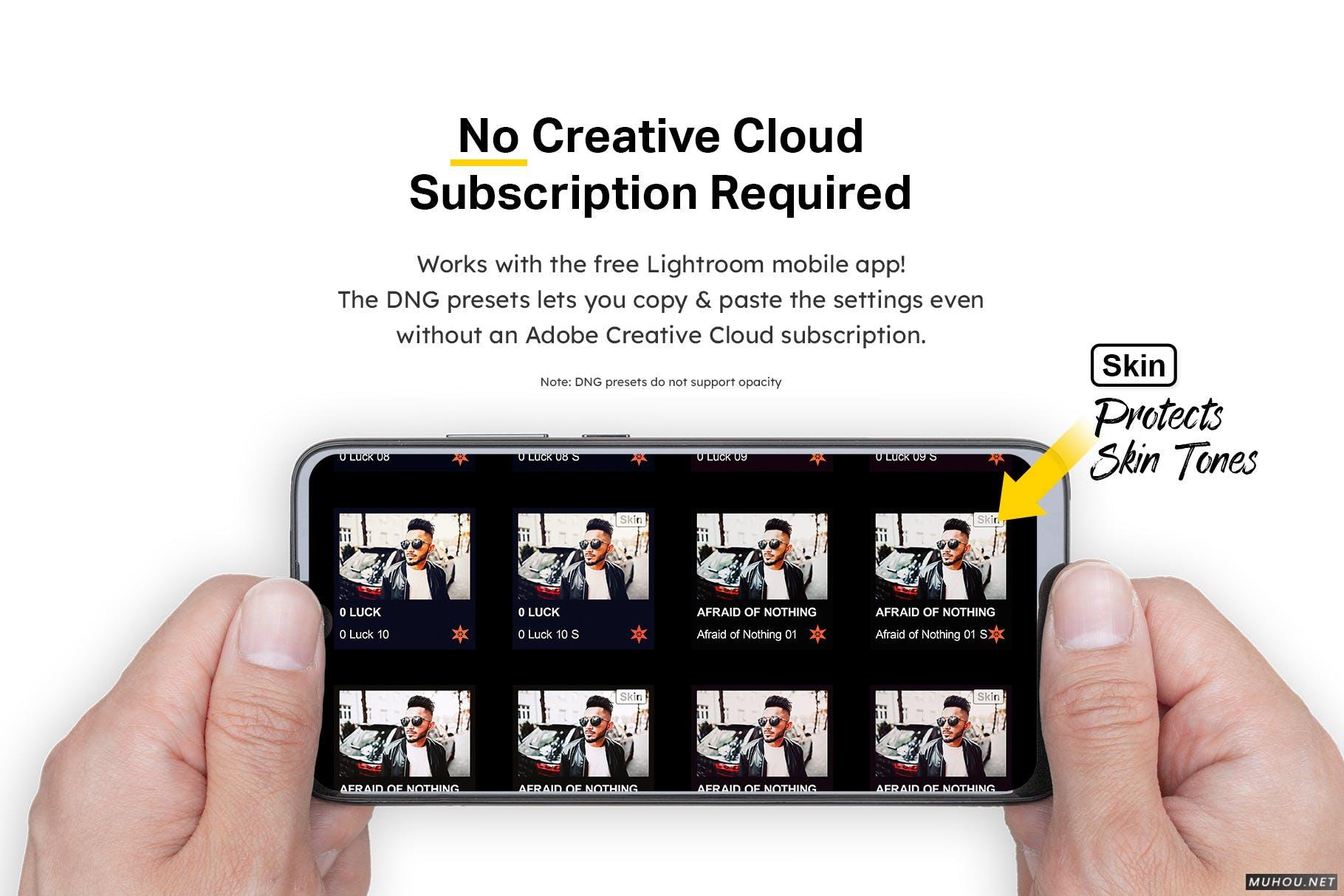 Luts调色预设-50套帅气时尚男性照片视频调色滤镜 50 Hustle Lightroom Presets and LUTs插图14