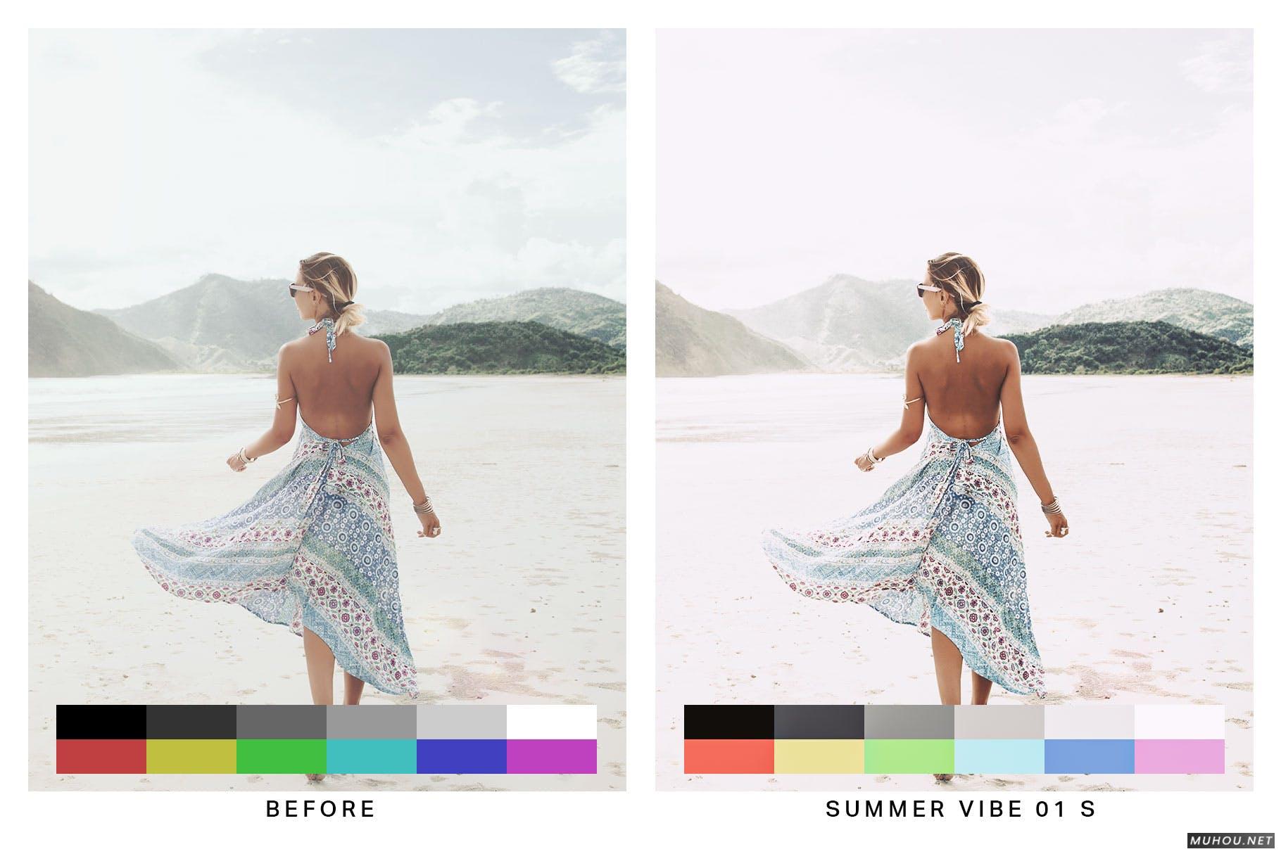 Luts调色预设-50个波希米亚风格清淡风视频调色50 Bohemian Lightroom Presets and LUTs插图12