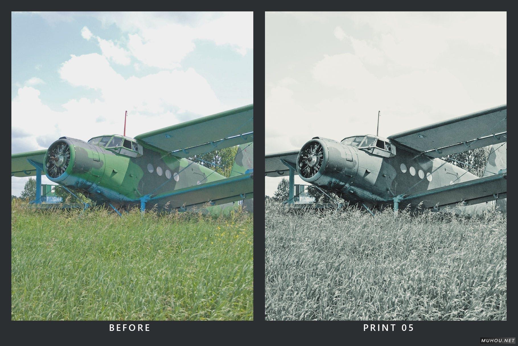 Luts调色预设-20套军事战争 二战胶片色调滤镜20 Wartime Lightroom Presets and LUTs插图9
