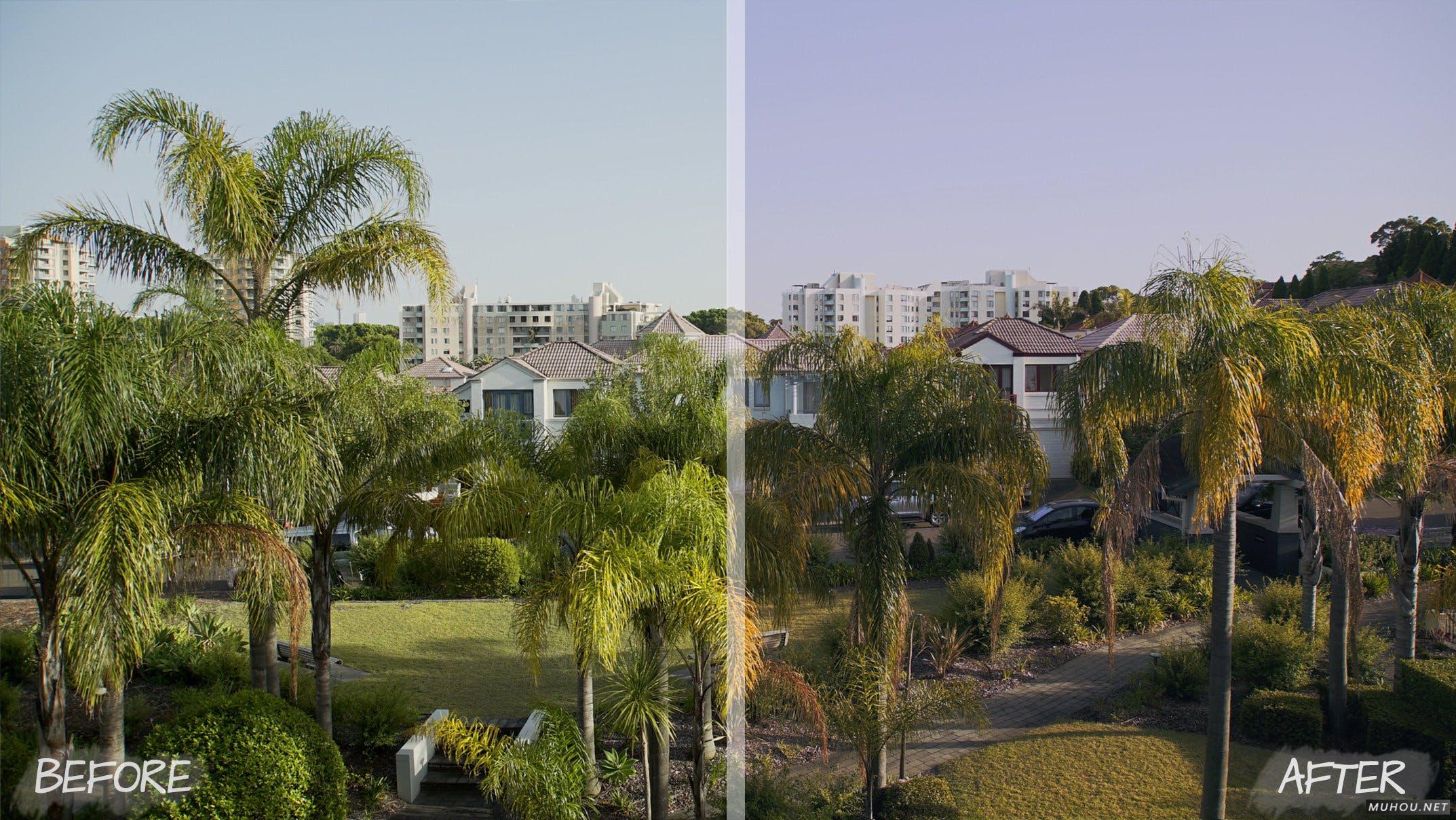 Luts调色预设-7套金色夕阳 阳光小镇.cube调色滤镜 Creative LUTs Collection插图7