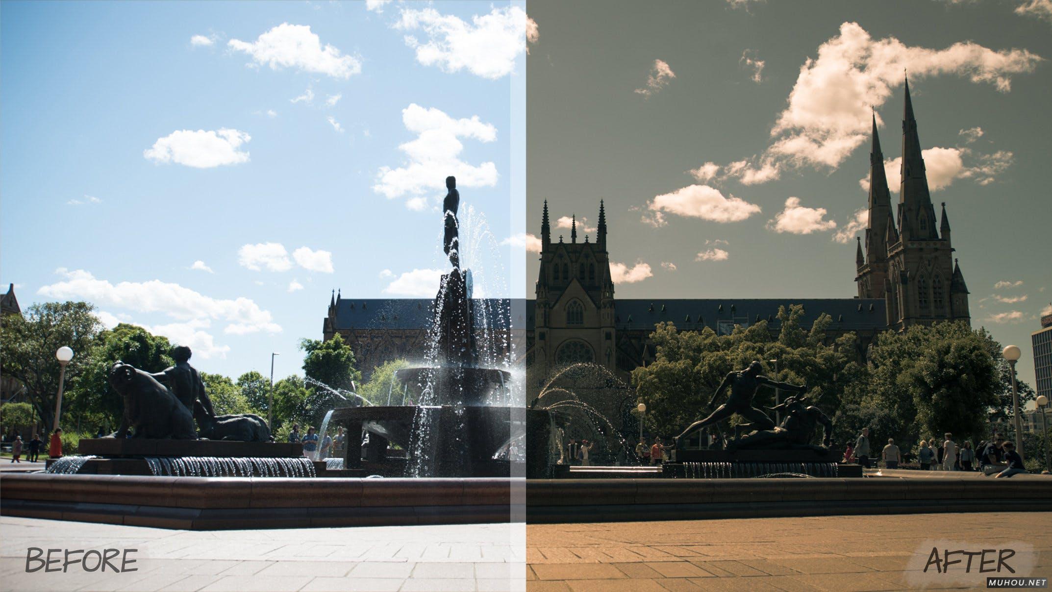 Luts调色预设-7套金色夕阳 阳光小镇.cube调色滤镜 Creative LUTs Collection插图10