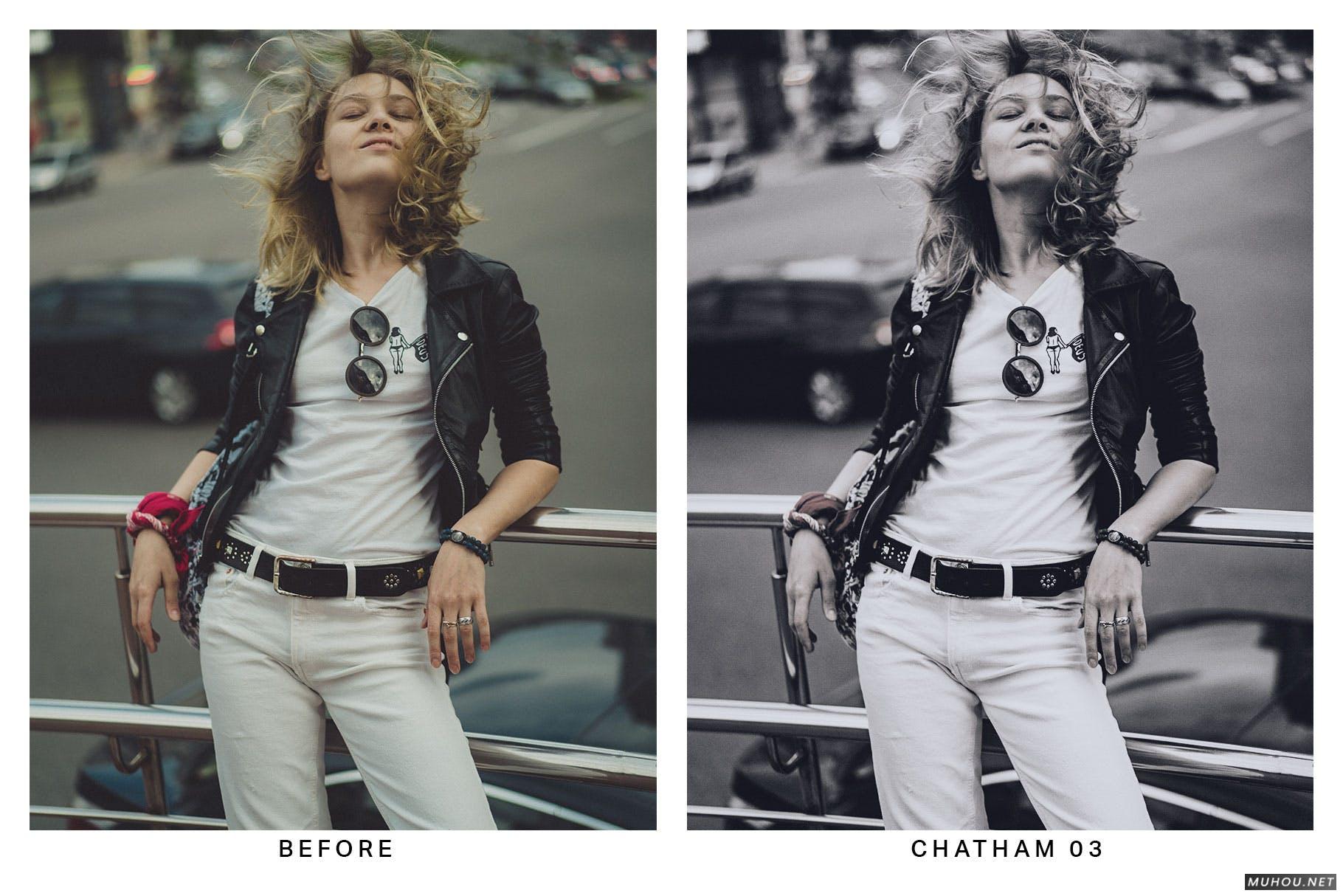 Luts调色预设-20组褪色风格木炭色调调色滤镜 20 Charcoal Lightroom Presets & LUTs插图9