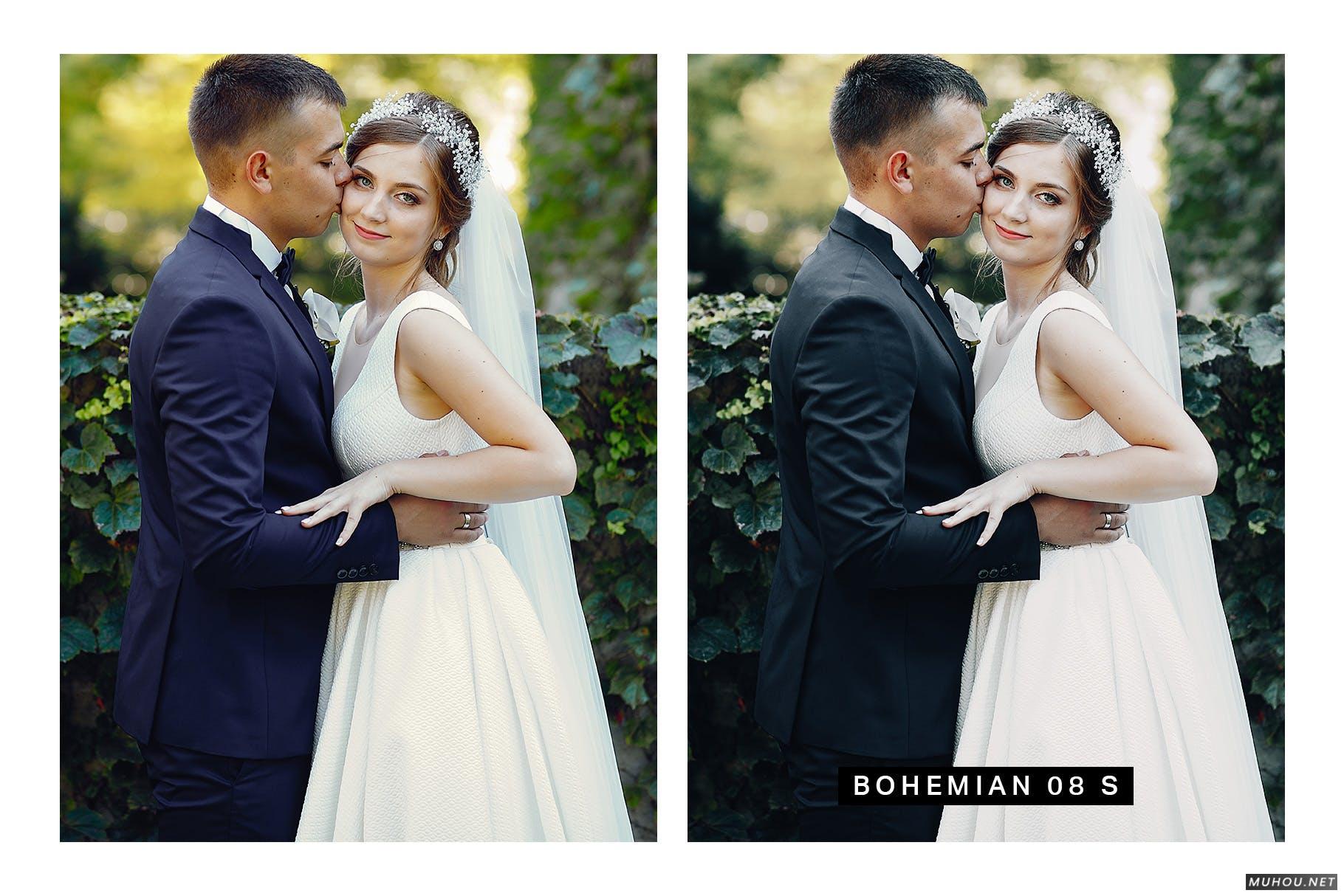 Luts调色预设-50组美丽婚礼肤色保护视频摄影调色滤镜50 Wedding Lightroom Mobile & Desktop Presets插图16