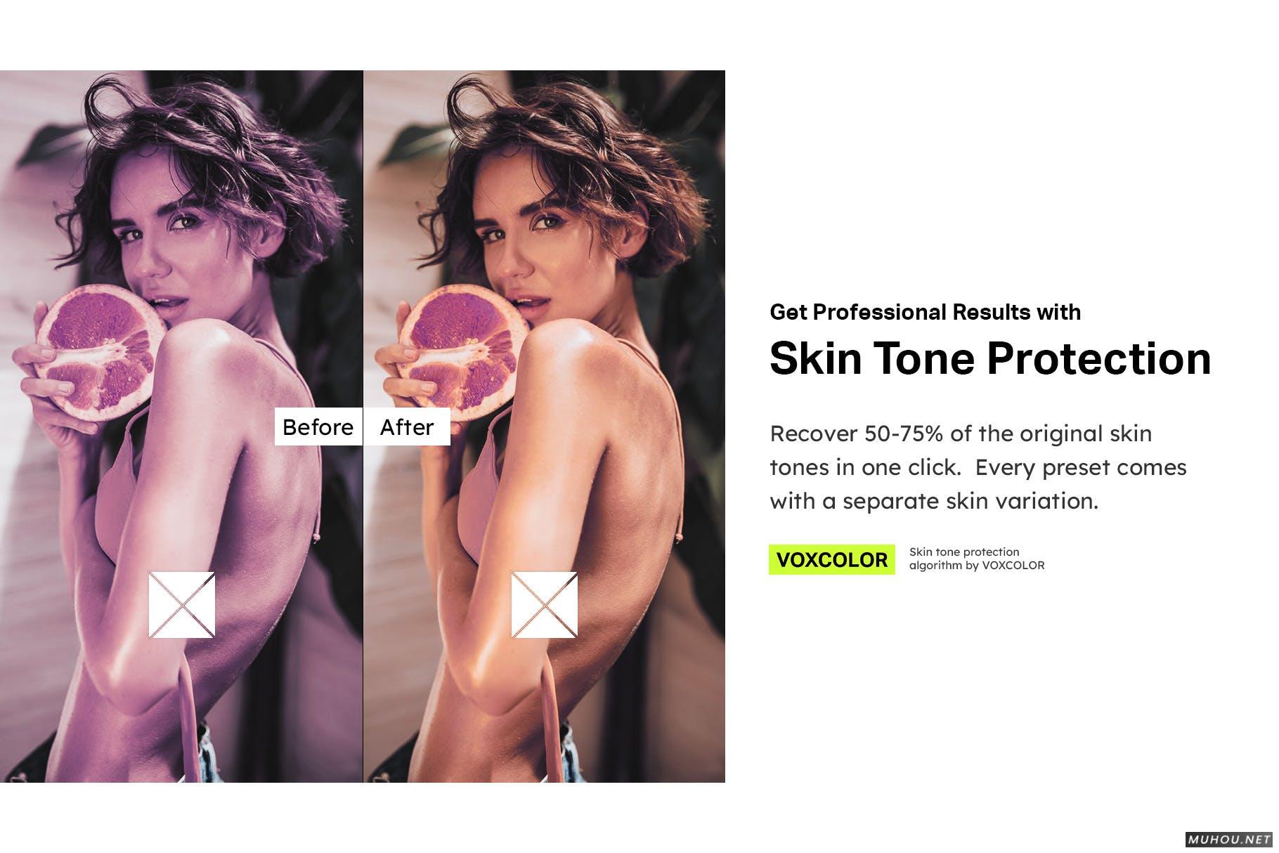 Luts调色预设-50套性感紫色色调女性肖像调色滤镜 50 Lavender Lightroom Presets and LUTs插图16