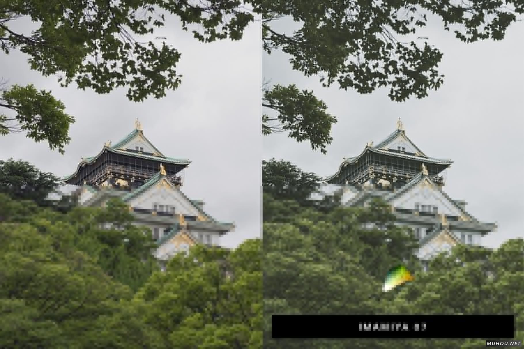 Luts调色预设-50组日本冥想绿色平静画面色调50 Matcha Lightroom Presets and LUTs插图7