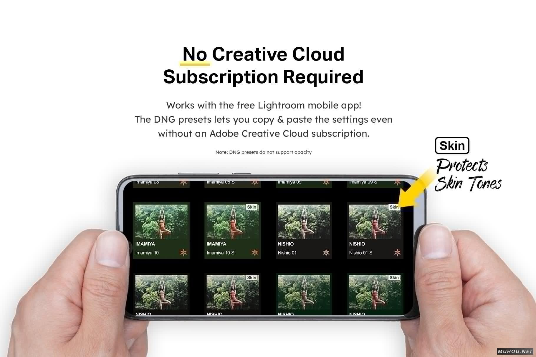 Luts调色预设-50组日本冥想绿色平静画面色调50 Matcha Lightroom Presets and LUTs插图13