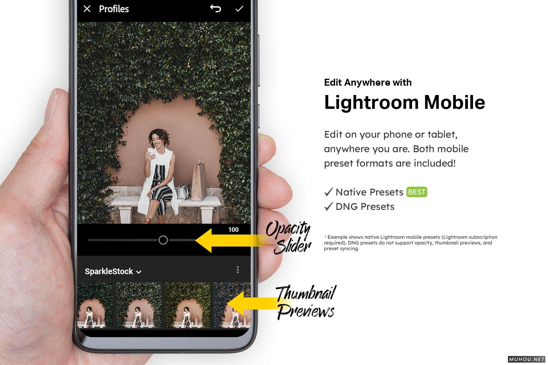 Luts调色预设-50组户外胶片暗色黑暗色调调色效果 50 Moody Green Lightroom Presets插图13