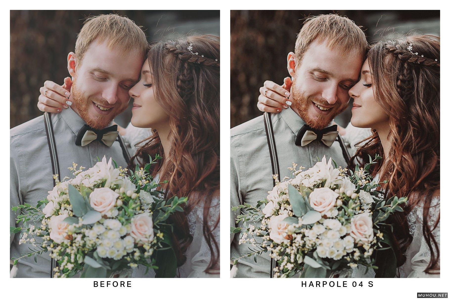 Luts调色预设-20套田园婚礼胶片摄影复古色调滤镜 20 Rustic Wedding Lightroom Presets and LUTs插图9