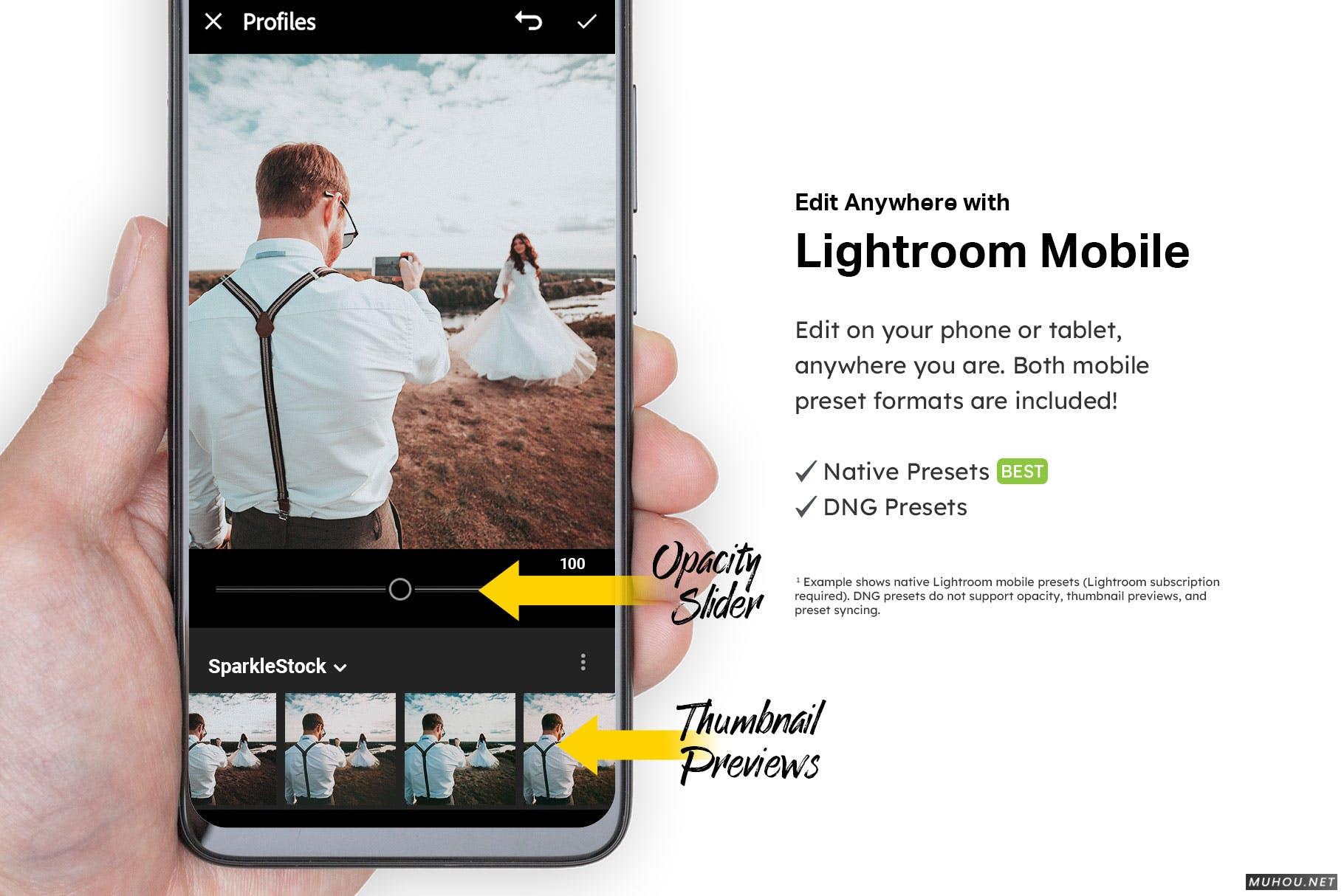 Luts调色预设-20套田园婚礼胶片摄影复古色调滤镜 20 Rustic Wedding Lightroom Presets and LUTs插图13