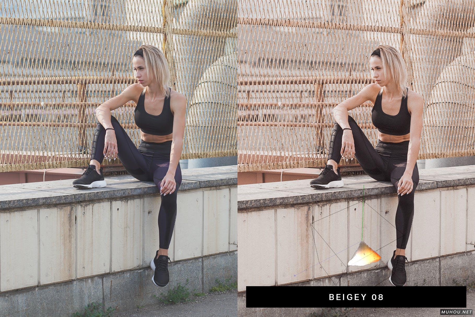 Luts调色预设-50套跑酷极限运动风格调色滤镜素材 50 Athleisure Lightroom Presets and LUTs插图8