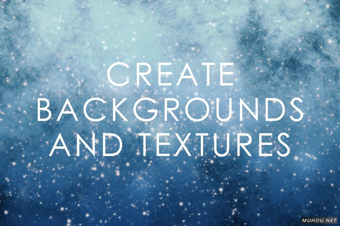 PS笔刷/动作-制作照片的梦幻空间星空背景效果Space Action插图5