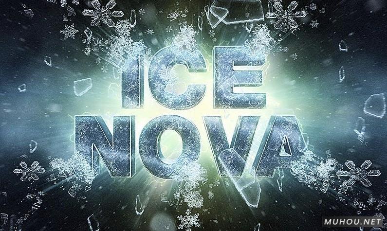 缩略图PS动作-超酷冰冻暴风雪照片特效动作下载Ice Nova- Photoshop Action