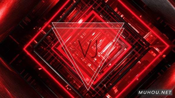 VJ 时尚三角形动态背景视频素材下载插图