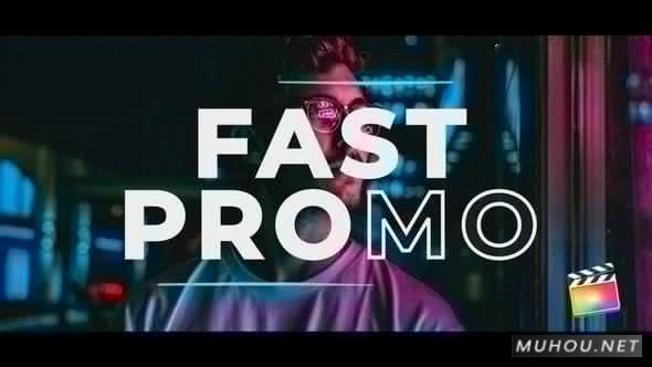 时尚快速促销标题文字动画FCPX视频模板插图