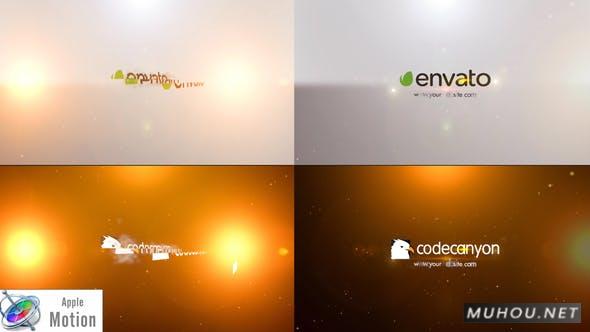 明亮动态迷你简单时尚LOGO标志 FCPX/Motion视频模板插图