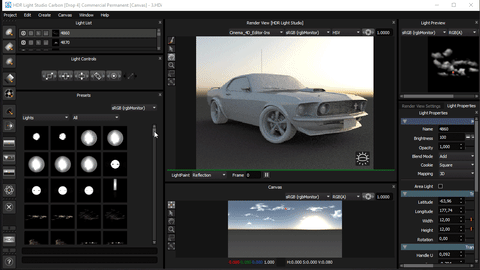 三维光线渲染器软件Lightmap HDR Light Studio Xenon v7.1.0.2020.0828 Win破解版 + 接口插件