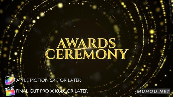 电影奖项颁奖典礼揭幕战-苹果运动FCPX/Motion视频模板插图
