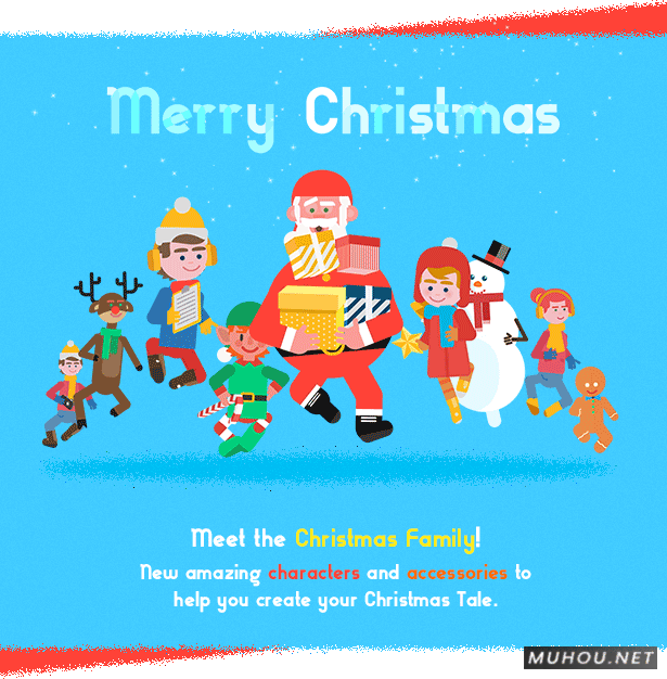 二维卡通多职业人物角色动作绑定场景动画包 Design and Motion Character Kit插图12