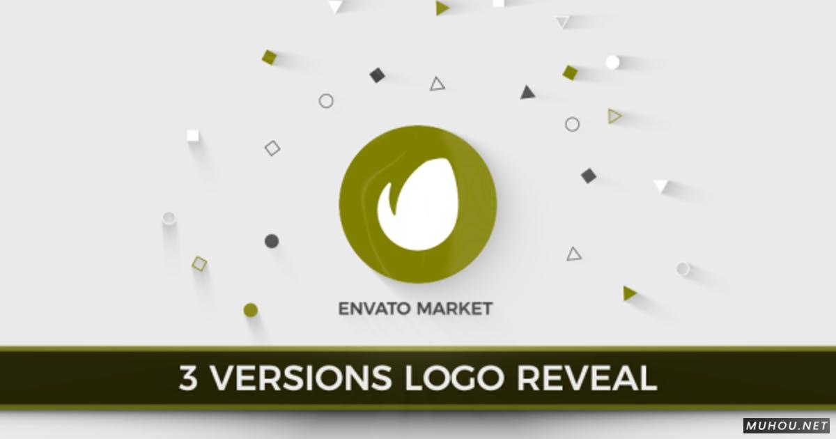 迷你的标志logo显示视频AE模板