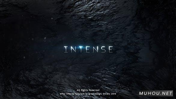 激烈 | 预告片超酷电影标题视频AE模板插图