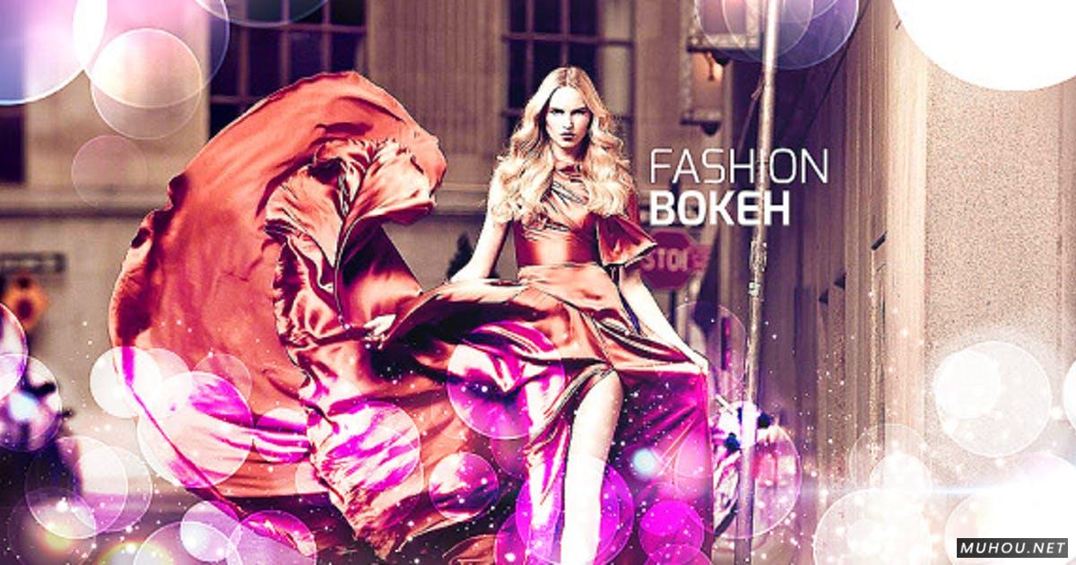 时尚Bokeh浪漫粒子婚礼相册视频AE模板