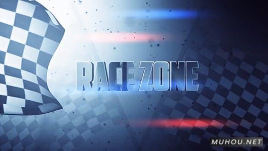 赛车比赛片头logo标题设计视频AE模板插图