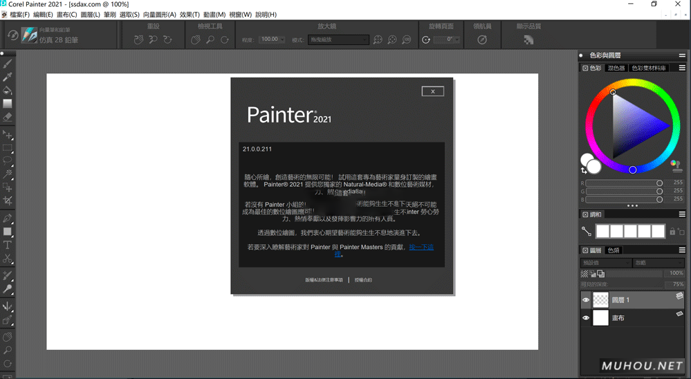 顶级CG美术绘画软件Corel Painter 2021 21.0.0.211 中文软件破解版下载插图1