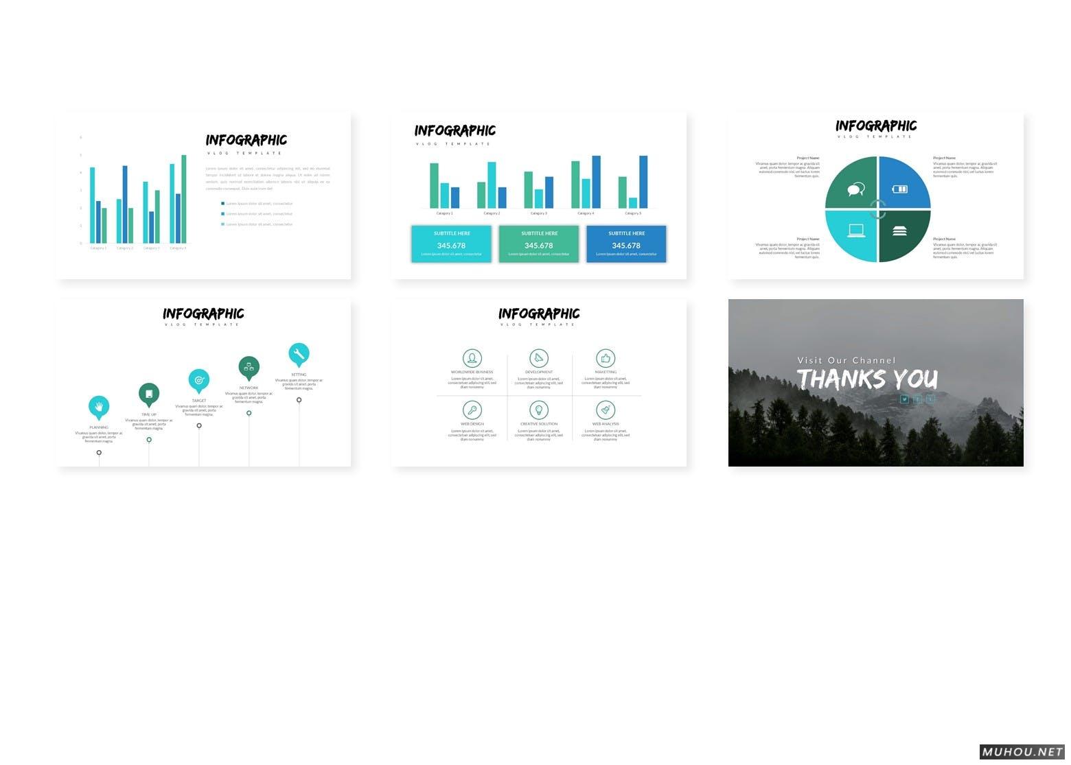 欧美风大气时尚风格的企业宣传计划书的PowerPoint模板（PPTX）插图3