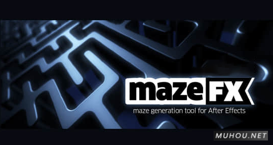 AE脚本-三维矢量迷宫自动路径 mazeFX v1.2破解版下载插图