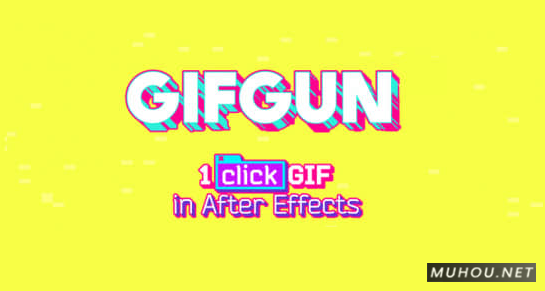 AE脚本-一键快速输出GIF动图格式插件脚本 GifGun 1.7.15 Win/Mac破解版下载插图