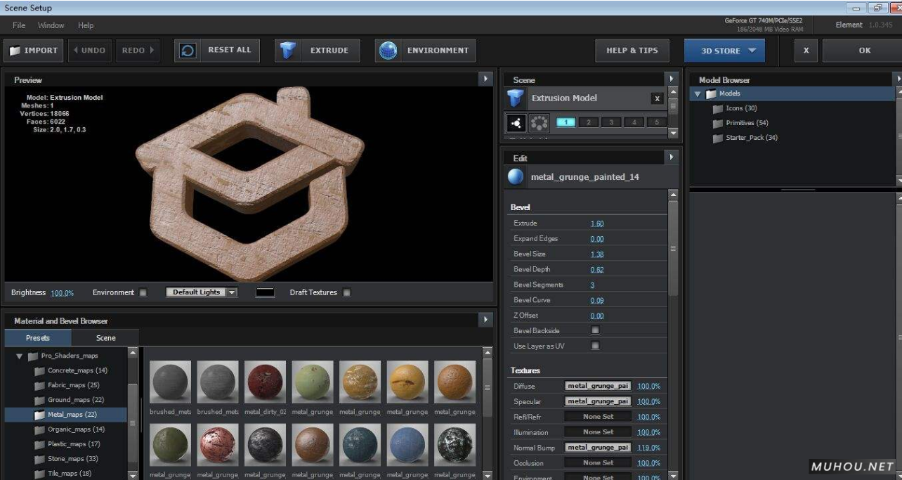 E3D三维模型AE插件+汉化补丁 Video Copilot Element 3D v2.2.2.2168 Win 破解版 兼容CC 2020插图4