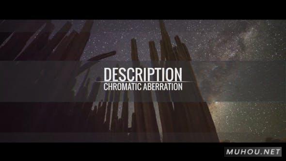 像差运动分色滑屏体育类AE视频模板+包装插图