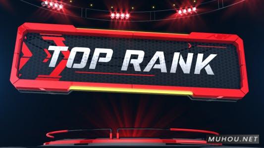 顶级战斗冠军电子竞技UFC摔跤片头AE视频模板插图