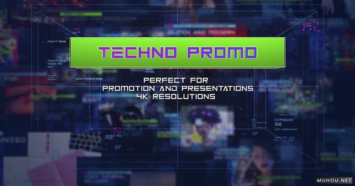 Techno促销/中心数字幻灯片/速度汽车促销/汽车运动动作幻灯片/LOGO标志介绍IAE视频模板