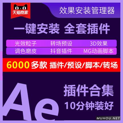 【自动发货】Ae插件合集一键安装包|调色/粒子/特效/转场/中文汉化 支持CC2014-2023